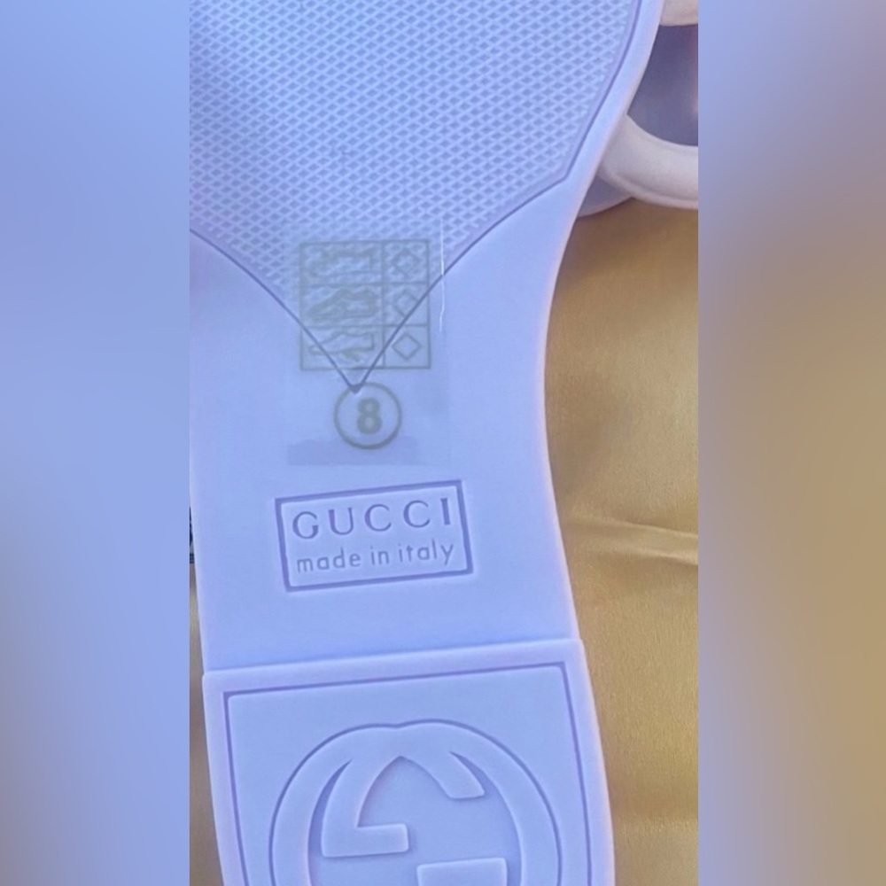 ๐ฅGUCCI ๐Women's Interlocking G slide sandal-IN GUCCI NOW @$550! Gorg! Sz 38/8 - Picture 15 of 16